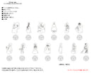 D.Gray-man Contents Seed Mini Acrylic Stand