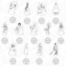 D.Gray-man Contents Seed Mini Acrylic Stand
