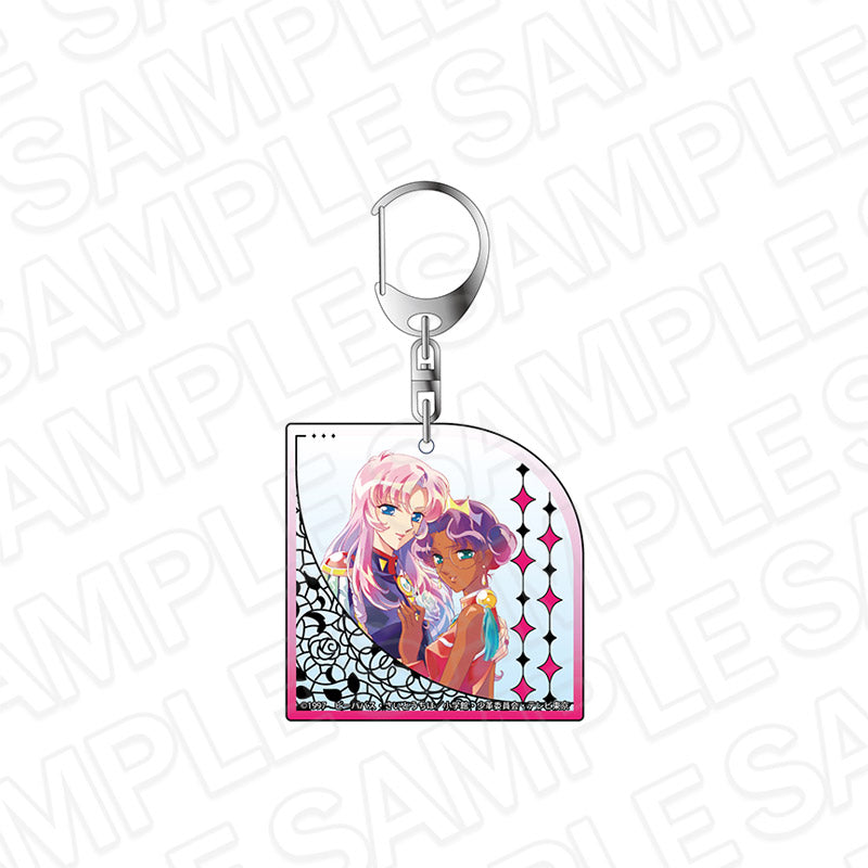 Revolutionary Girl Utena Contents Seed Hologram Key Chain Pale Tone Series