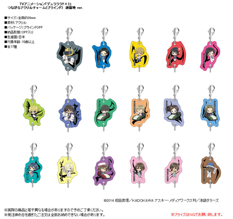 Durarara!!x2 Contents Seed Tsunagaru Acrylic Charm Amusement Park Ver.