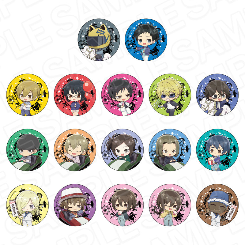 Durarara!!x2 Contents Seed Hologram Can Badge Amusement Park Ver.