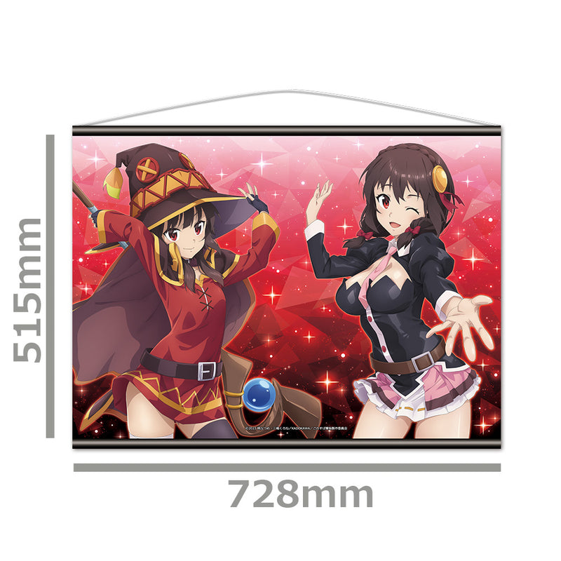 Kono Subarashii Sekai ni Bakuen wo! azumaker B2 Tapestry B Megumin & Yunyun