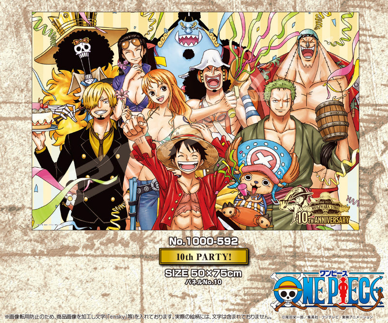 One Piece Ensky Jigsaw Puzzle 1000 Piece 1000-592 10th Party!