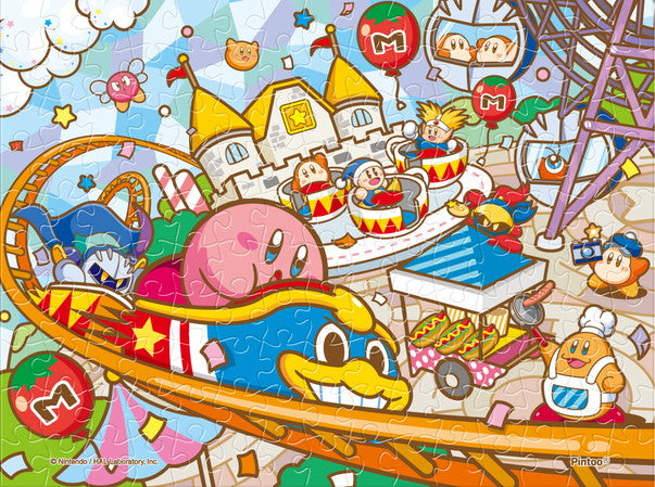 Kirby's Dream Land Ensky Jigsaw Puzzle Mame Puzzle Clear 150 Piece MA-C18 Pupupu Park, Open!