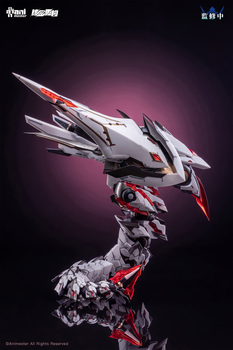 ANIMESTER X NUCLEAR GOLD RECONSTRUCTION POLARIS WHITE 1/12 PLASTIC MODEL KIT
