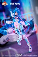 Nuclear Gold Reconstruction bilibili BAINIANJI 22 Speed Slipstream 1/12 Complete Model Action Figure (Motorcycle Set)