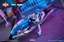 Nuclear Gold Reconstruction bilibili BAINIANJI 22 Speed Slipstream 1/12 Complete Model Action Figure (Motorcycle Set)
