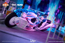 Nuclear Gold Reconstruction bilibili BAINIANJI 22 Speed Slipstream 1/12 Complete Model Action Figure (Motorcycle Set)