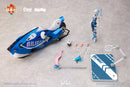 Nuclear Gold Reconstruction bilibili BAINIANJI 33 Speed Slipstream 1/12 Complete Model Action Figure (Motorcycle Set)