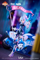 Nuclear Gold Reconstruction bilibili BAINIANJI 33 Speed Slipstream 1/12 Complete Model Action Figure (Motorcycle Set)