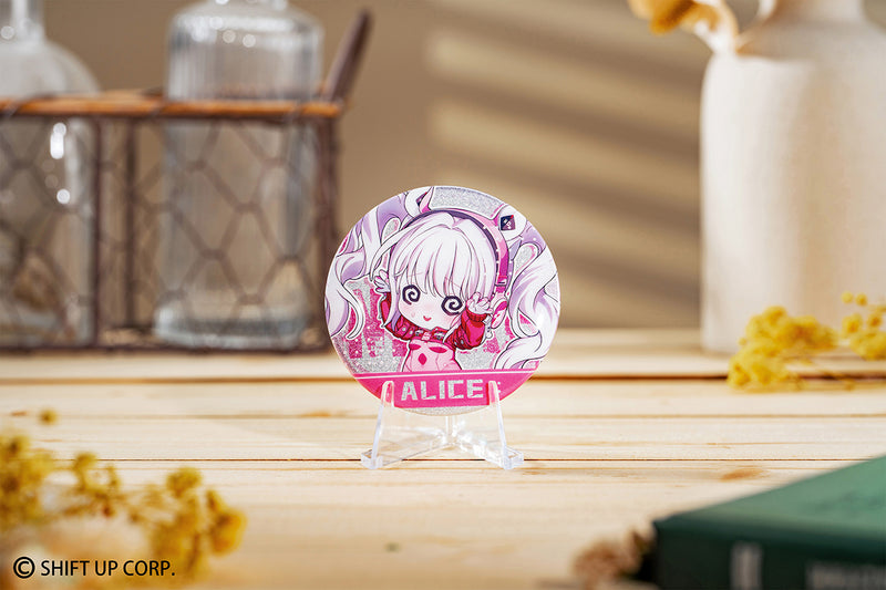 GODDESS OF VICTORY: NIKKE HOBBY SAKURA CHIBI CHARACTER TRADING BUTTON BADGE