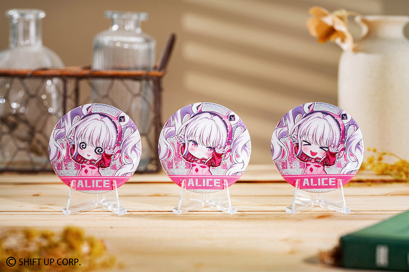 GODDESS OF VICTORY: NIKKE HOBBY SAKURA CHIBI CHARACTER TRADING BUTTON BADGE