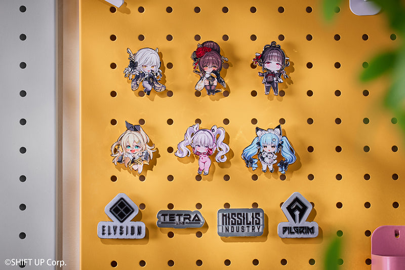 GODDESS OF VICTORY: NIKKE HOBBY SAKURA CHIBI CHARACTER TRADING PIN BADGE
