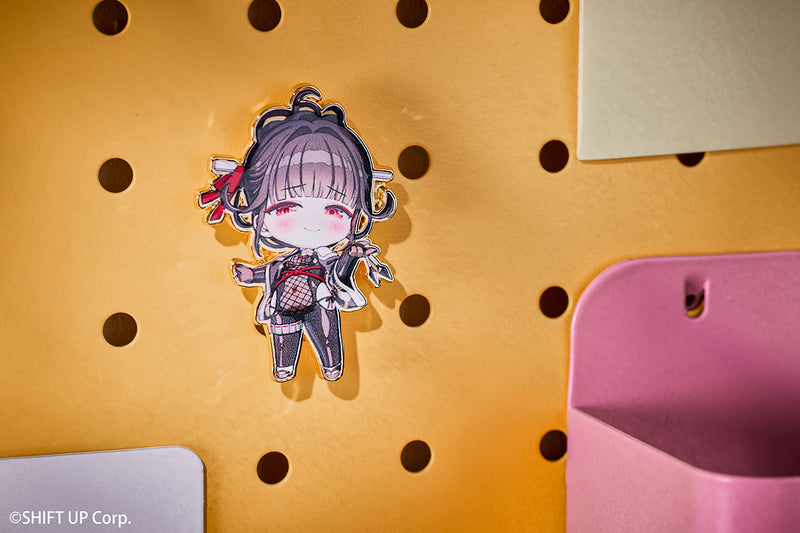 GODDESS OF VICTORY: NIKKE HOBBY SAKURA CHIBI CHARACTER TRADING PIN BADGE