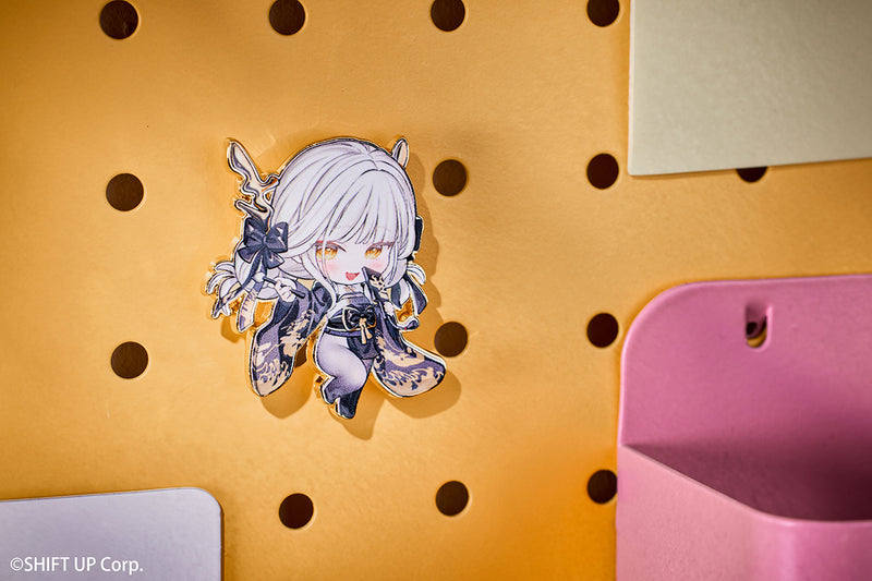 GODDESS OF VICTORY: NIKKE HOBBY SAKURA CHIBI CHARACTER TRADING PIN BADGE