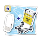 Fext Hobby Bell Fine Luggage Cart