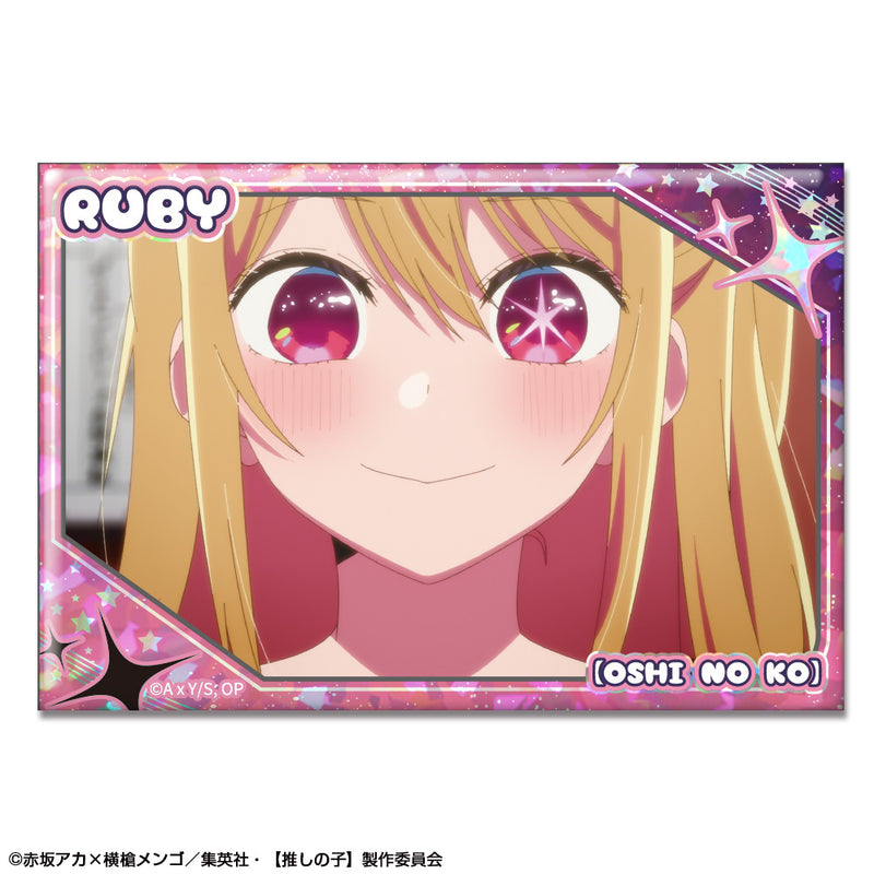 Oshi no Ko Licence Agent Hologram Can Badge Ver.2 Design 01 Ai (1-10 Selection)