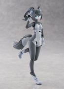 Kemopla Aoshima KP-03R Gray Wolf