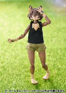 Kemopla Aoshima KO-02RJW Arm & Leg Parts Set 01 (Japanese Wolf Color)