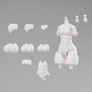 Kemopla Aoshima KO-05RKM Body Parts Set 01 (Khao Manee Color)