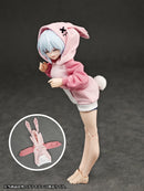 Party Animal Girl Room Wear Alphamax Rabbit Hoodie *This is a cloth outfit for 15-18cm plastic models and dolls.