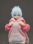Party Animal Girl Room Wear Alphamax Rabbit Hoodie *This is a cloth outfit for 15-18cm plastic models and dolls.