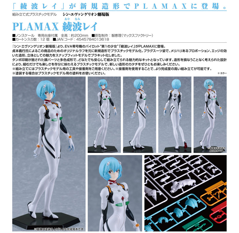 Rebuild of Evangelion PLAMAX Rei Ayanami