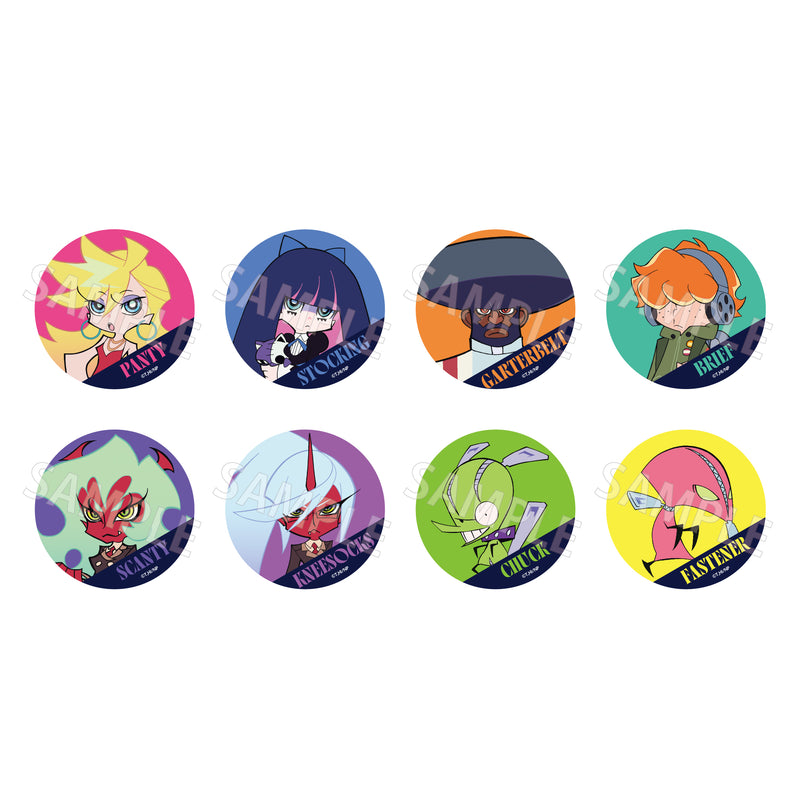 New Panty & Stocking with Garterbelt KADOKAWA Trading Can Badge