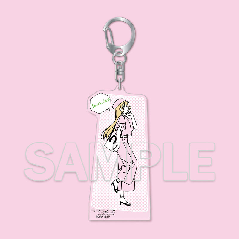 Love Live! Series  KADOKAWA Osanpo wa Kisetsu wo Matotte. Acrylic Key Chain
