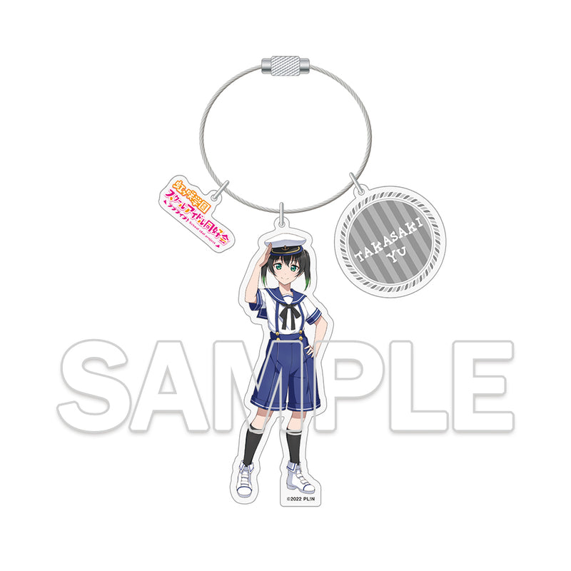 Love Live! Nijigasaki High School Idol Club KADOKAWA Wire Acrylic Key Chain (2nd-years)