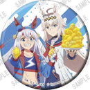 Uma Musume Cinderella Gray KADOKAWA Can Badge 3 Set Monthly the Television Cover Ver.