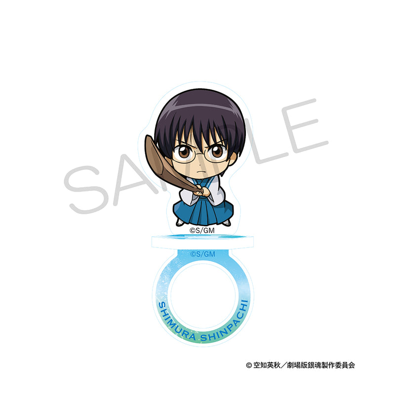 New Gintama The Movie: -Yoshiwara in Flames- KADOKAWA 2.5 Acrylic Ring Stand Battle Ver.