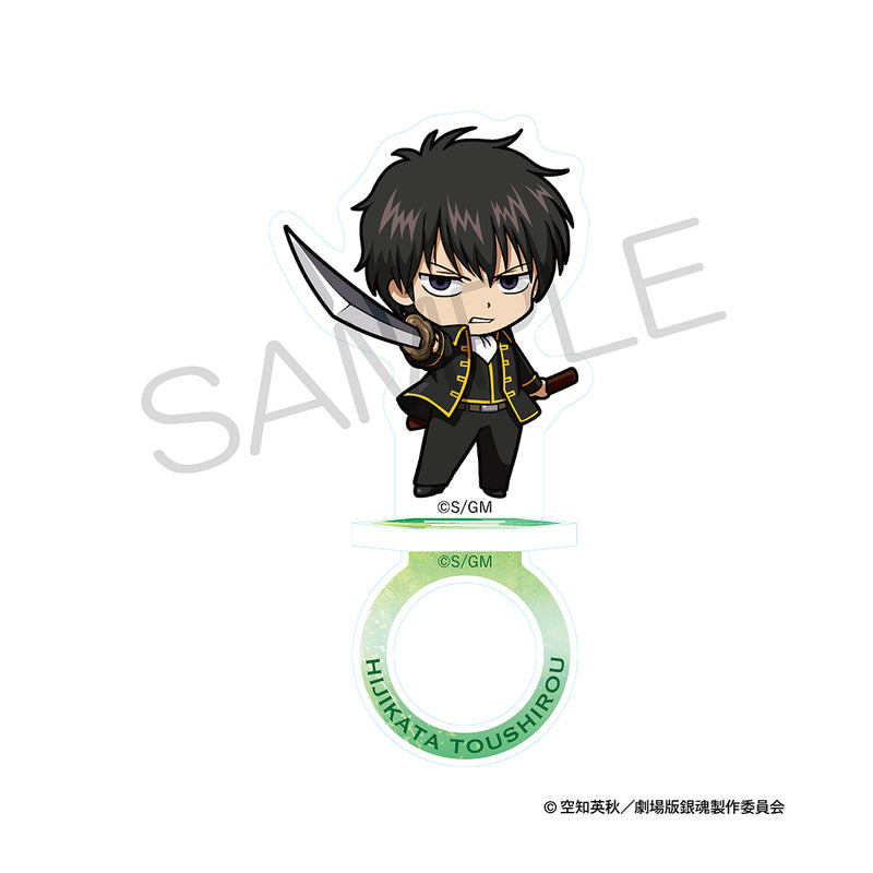 New Gintama The Movie: -Yoshiwara in Flames- KADOKAWA 2.5 Acrylic Ring Stand Battle Ver.