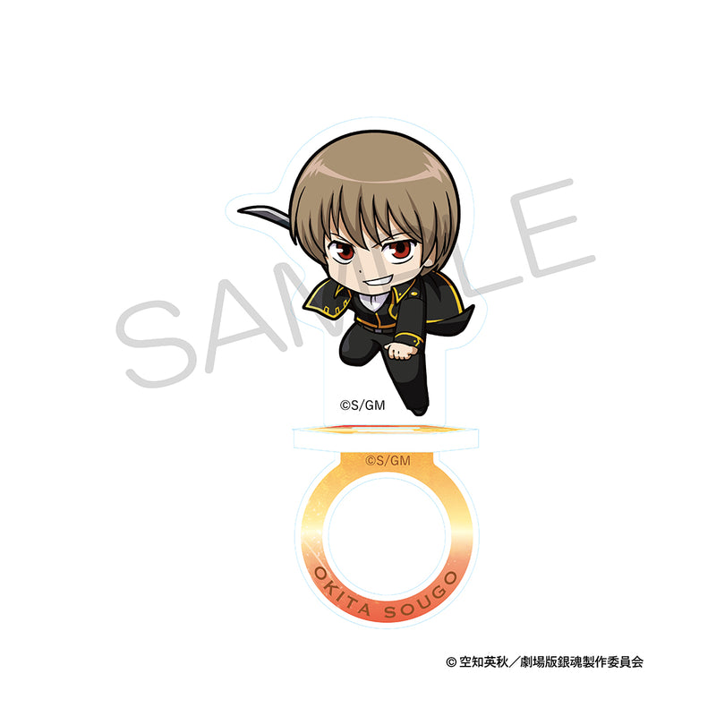 New Gintama The Movie: -Yoshiwara in Flames- KADOKAWA 2.5 Acrylic Ring Stand Battle Ver.