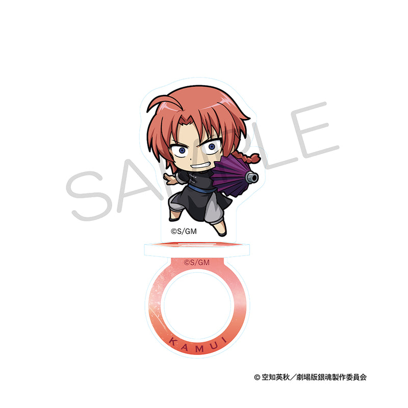 New Gintama The Movie: -Yoshiwara in Flames- KADOKAWA 2.5 Acrylic Ring Stand Battle Ver.