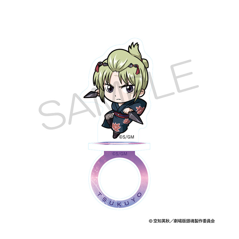 New Gintama The Movie: -Yoshiwara in Flames- KADOKAWA 2.5 Acrylic Ring Stand Battle Ver.