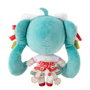 Hatsune Miku x Maneki-neko KADOKAWA Hatsune Miku White Cat Plush Standard Art by Rassu