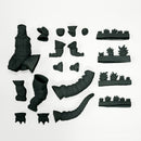 Destroy All Monsters Kaiyodo Kochi NANKOKU FACTORY Godzilla (1968) Middle Soft Vinyl Kit Reprint Edition