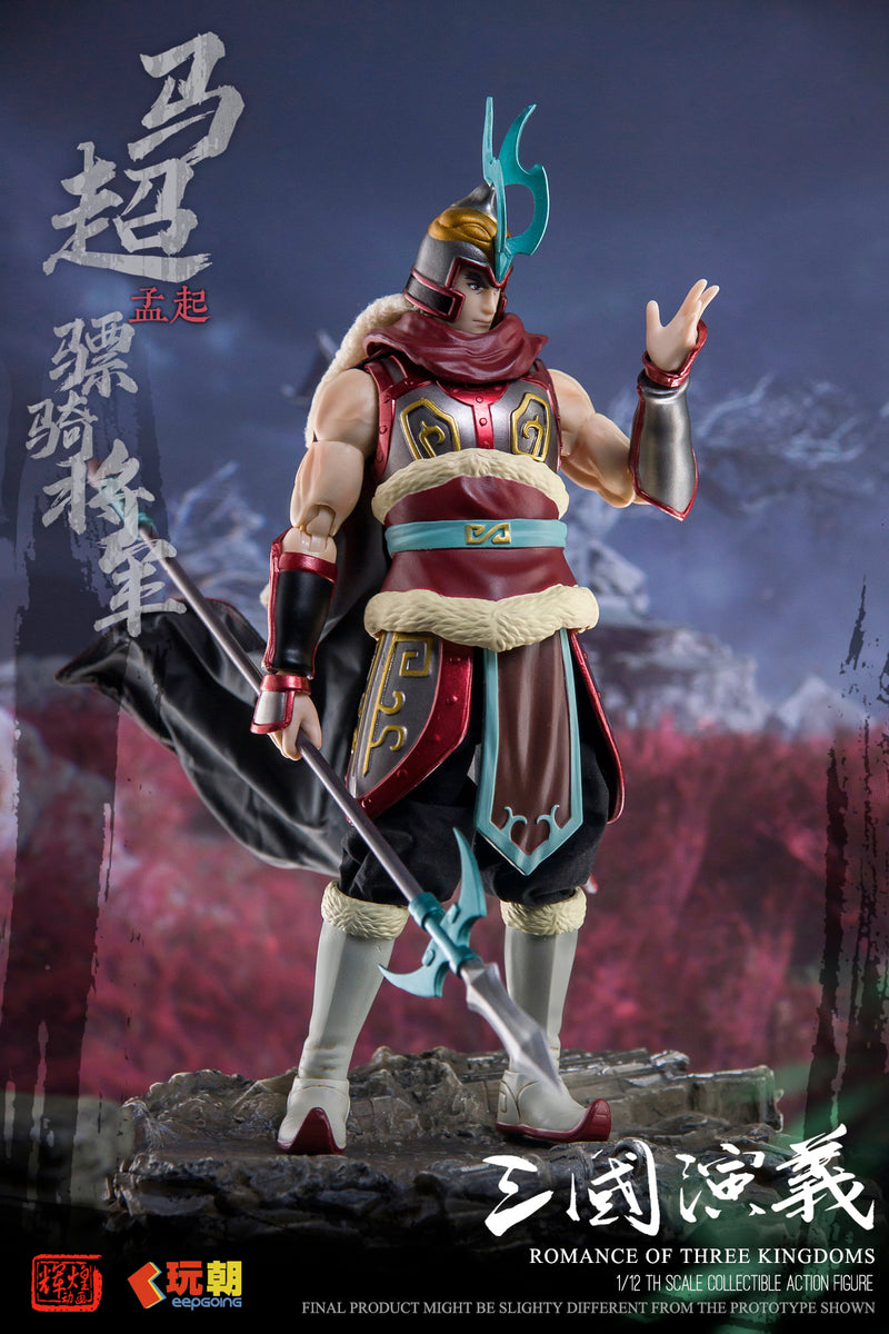 ROMANCE OF THE THREE KINGDOMS KEEPGOING STUDIO MA CHAO 1/12 SCALE ACTION FIGURE