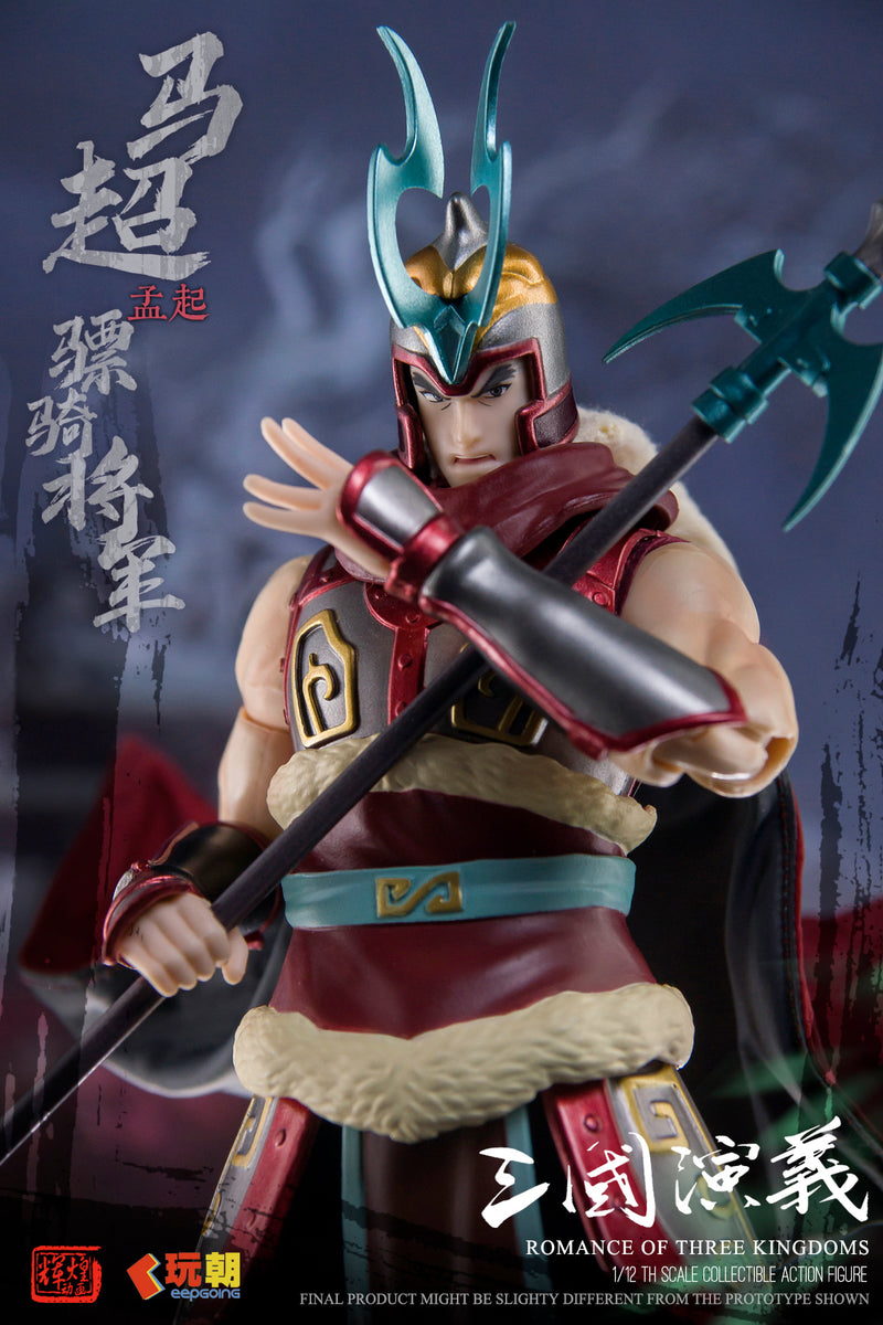 ROMANCE OF THE THREE KINGDOMS KEEPGOING STUDIO MA CHAO 1/12 SCALE ACTION FIGURE