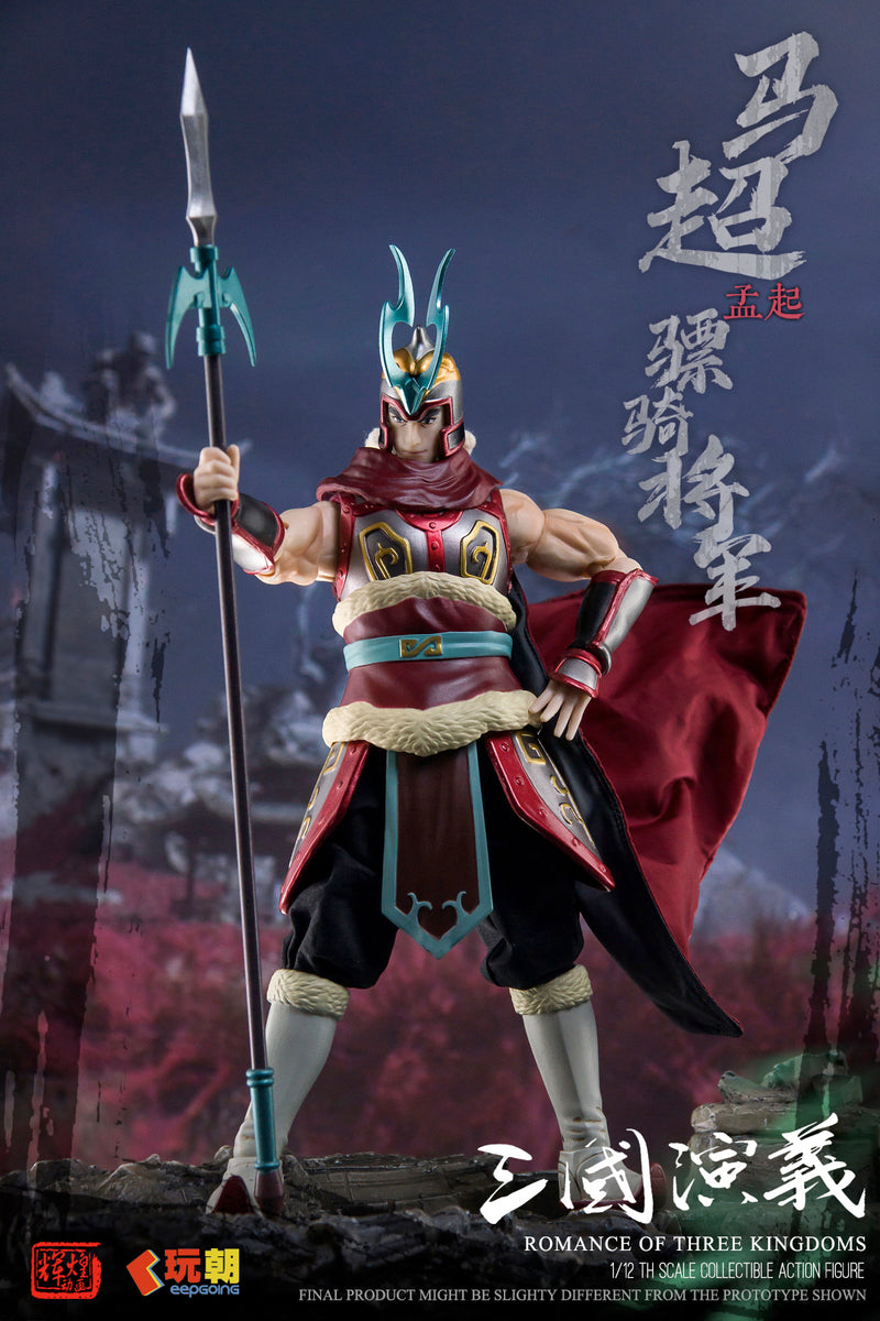 ROMANCE OF THE THREE KINGDOMS KEEPGOING STUDIO MA CHAO 1/12 SCALE ACTION FIGURE