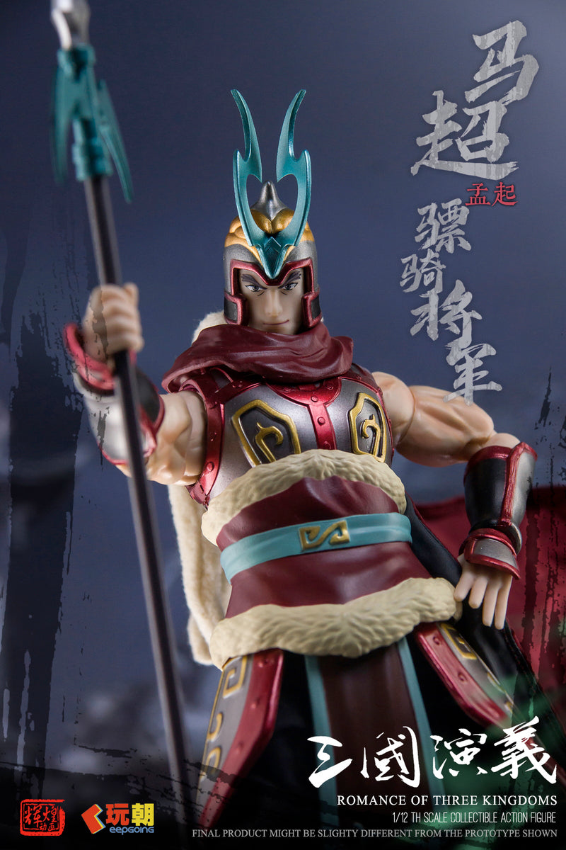 ROMANCE OF THE THREE KINGDOMS KEEPGOING STUDIO MA CHAO 1/12 SCALE ACTION FIGURE