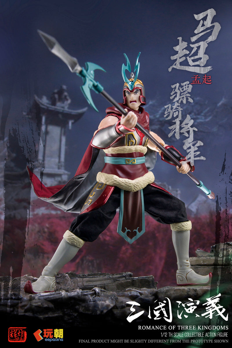 ROMANCE OF THE THREE KINGDOMS KEEPGOING STUDIO MA CHAO 1/12 SCALE ACTION FIGURE