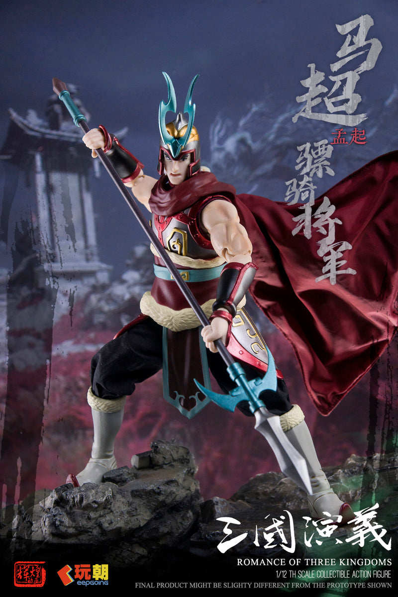 ROMANCE OF THE THREE KINGDOMS KEEPGOING STUDIO MA CHAO 1/12 SCALE ACTION FIGURE