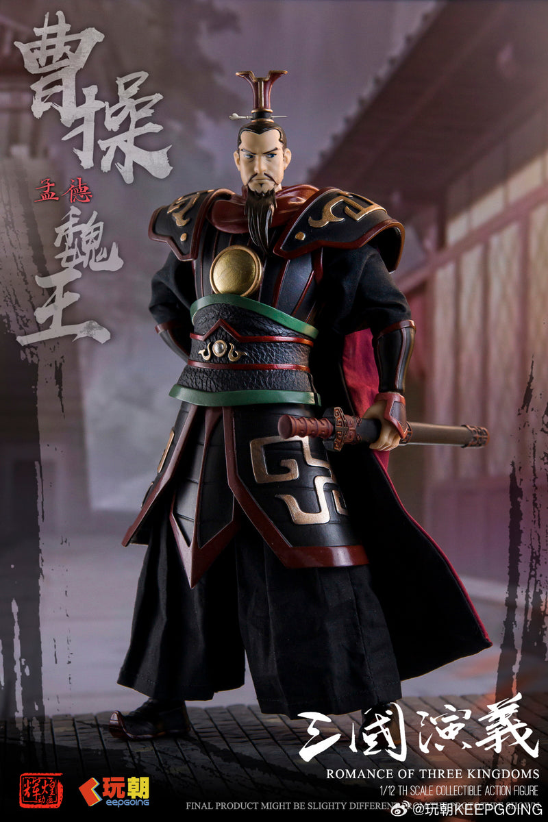 ROMANCE OF THE THREE KINGDOMS KEEPGOING Studio KEEPGOING STUDIO CAO CAO 1/12 SCALE ACTION FIGURE