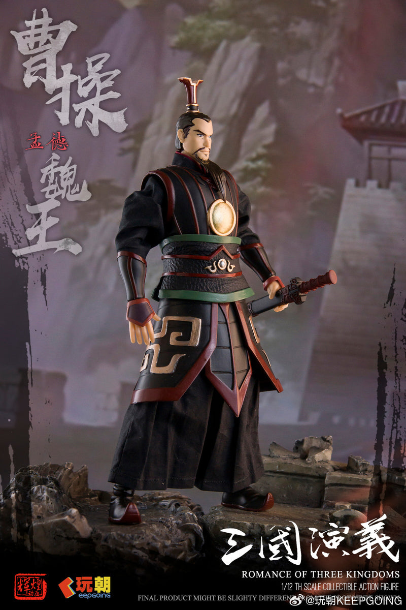 ROMANCE OF THE THREE KINGDOMS KEEPGOING Studio KEEPGOING STUDIO CAO CAO 1/12 SCALE ACTION FIGURE