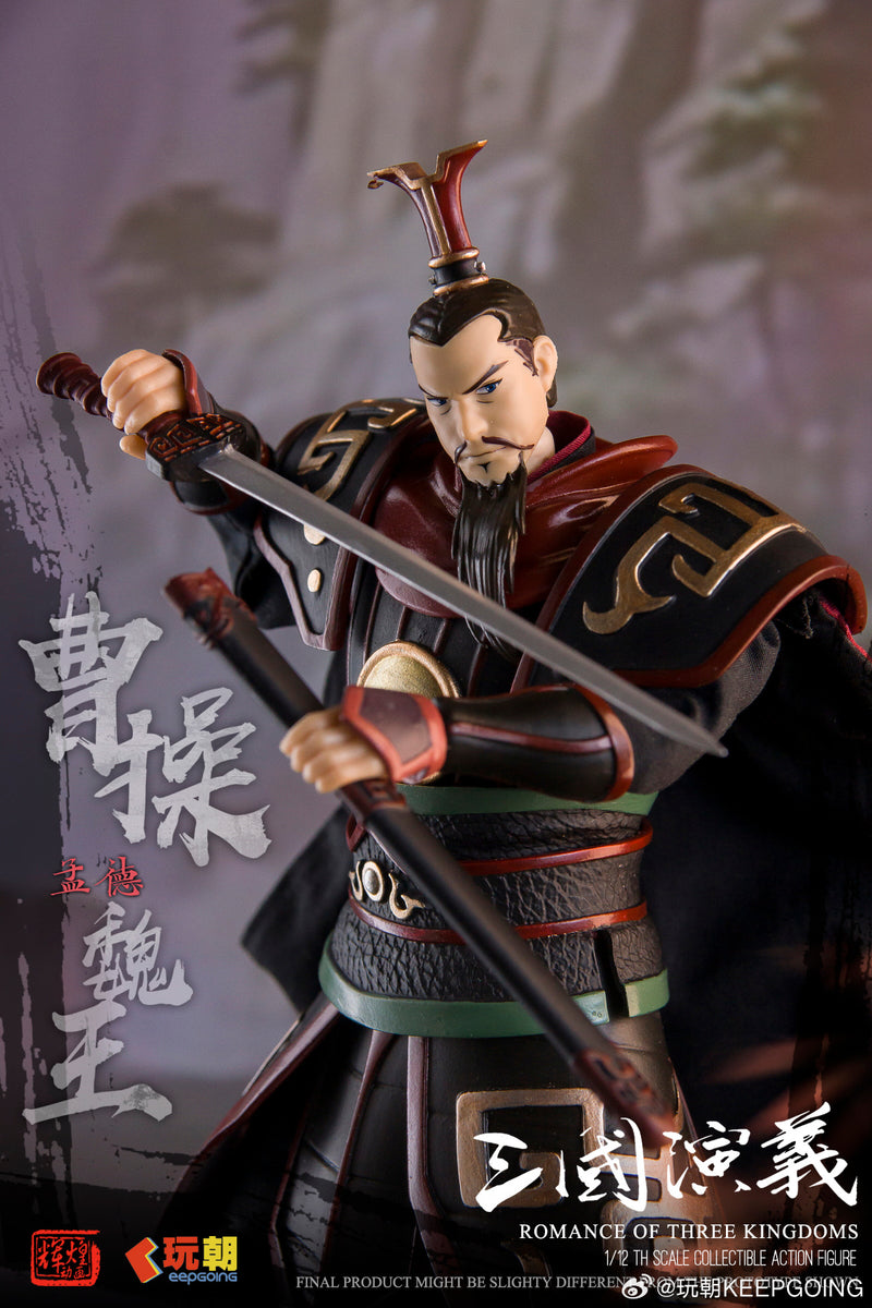 ROMANCE OF THE THREE KINGDOMS KEEPGOING Studio KEEPGOING STUDIO CAO CAO 1/12 SCALE ACTION FIGURE