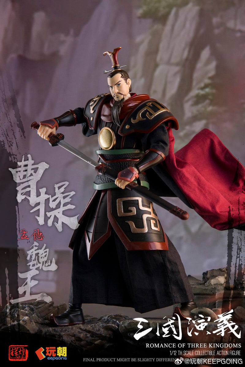 ROMANCE OF THE THREE KINGDOMS KEEPGOING Studio KEEPGOING STUDIO CAO CAO 1/12 SCALE ACTION FIGURE