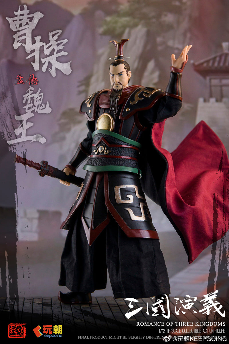 ROMANCE OF THE THREE KINGDOMS KEEPGOING Studio KEEPGOING STUDIO CAO CAO 1/12 SCALE ACTION FIGURE