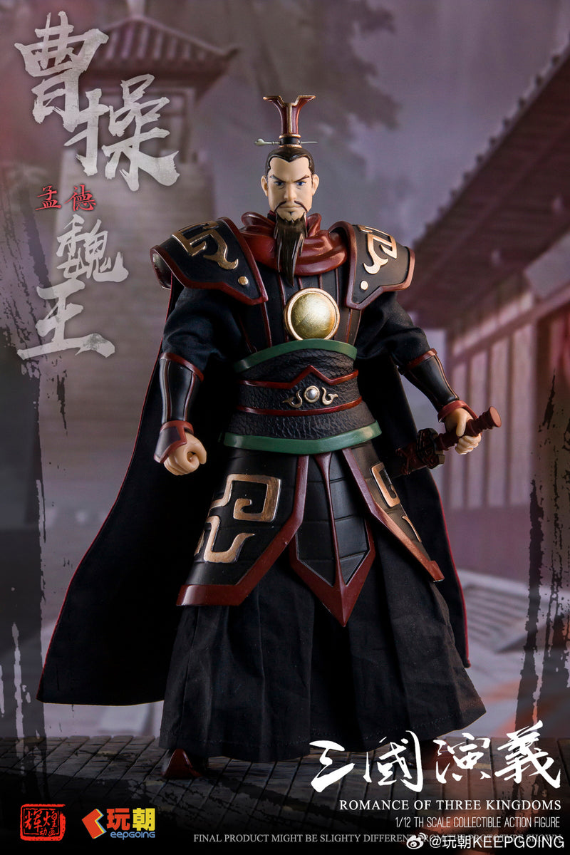 ROMANCE OF THE THREE KINGDOMS KEEPGOING Studio KEEPGOING STUDIO CAO CAO 1/12 SCALE ACTION FIGURE